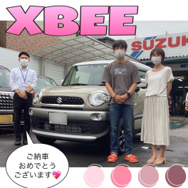 新車クロスビー御納車式です♫